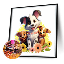 Load image into Gallery viewer, Diamond Painting - Full Round - puppy (30*30CM)

