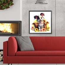 Load image into Gallery viewer, Diamond Painting - Full Round - puppy (30*30CM)

