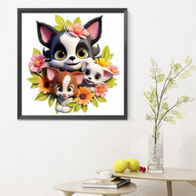 Load image into Gallery viewer, Diamond Painting - Full Round - puppy (30*30CM)
