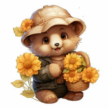 Load image into Gallery viewer, Diamond Painting - Full Round - bear (30*30CM)
