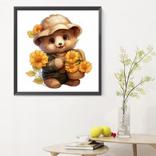 Load image into Gallery viewer, Diamond Painting - Full Round - bear (30*30CM)
