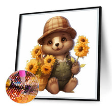 Load image into Gallery viewer, Diamond Painting - Full Round - bear (30*30CM)
