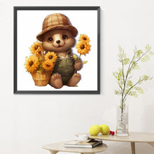 Load image into Gallery viewer, Diamond Painting - Full Round - bear (30*30CM)
