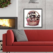 Load image into Gallery viewer, Diamond Painting - Full Round - raccoon (30*30CM)
