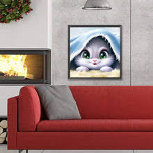 Load image into Gallery viewer, Diamond Painting - Full Round - rabbit (30*30CM)
