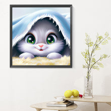 Load image into Gallery viewer, Diamond Painting - Full Round - rabbit (30*30CM)
