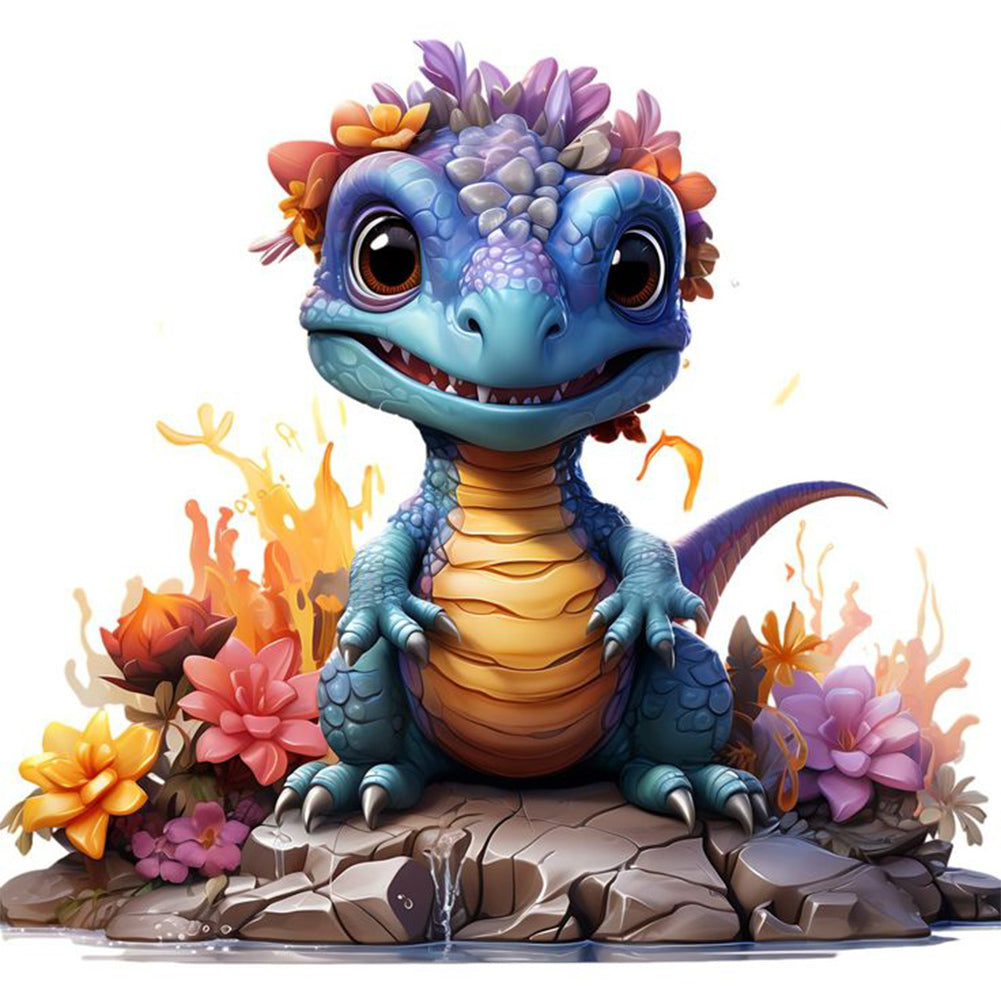 Diamond Painting - Full Round - Xiaolong (30*30CM)