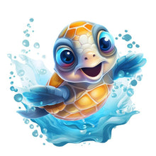 Load image into Gallery viewer, Diamond Painting - Full Round - sea turtle (30*30CM)
