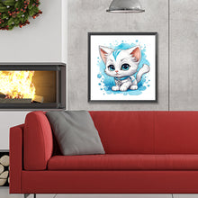 Load image into Gallery viewer, Diamond Painting - Full Round - cat (30*30CM)
