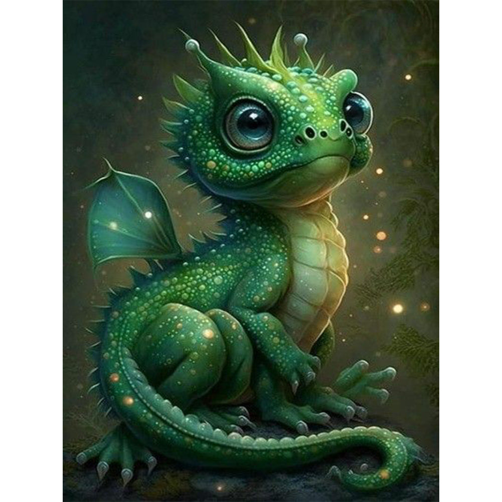 Diamond Painting - Full Round - dragon (30*40CM)