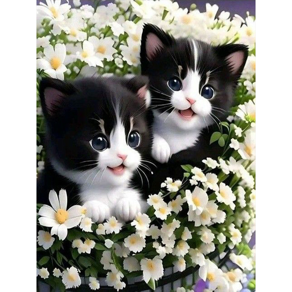 Diamond Painting - Full Round - cat (30*40CM)