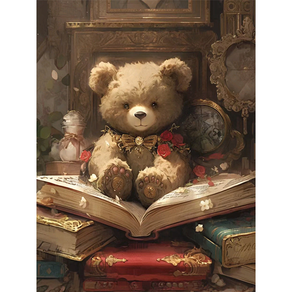 Diamond Painting - Full Round - bear (30*40CM)