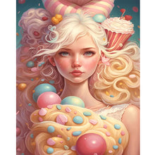 Load image into Gallery viewer, Diamond Painting - Full Round - candy girl (40*50CM)
