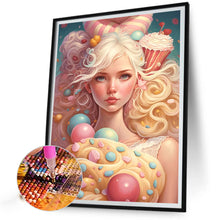 Load image into Gallery viewer, Diamond Painting - Full Round - candy girl (40*50CM)
