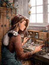 Load image into Gallery viewer, Diamond Painting - Full Round - pharmacist (40*50CM)
