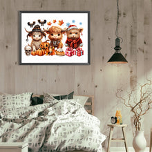 Load image into Gallery viewer, Diamond Painting - Full Round - halloween yak (40*30CM)
