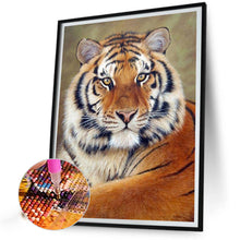 Load image into Gallery viewer, Diamond Painting - Full Round - tiger (40*50CM)
