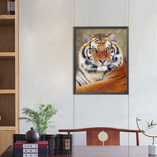 Load image into Gallery viewer, Diamond Painting - Full Round - tiger (40*50CM)
