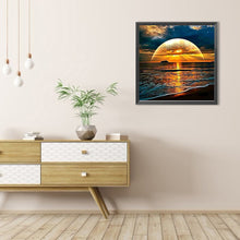 Load image into Gallery viewer, AB Diamond Painting - Full Round - sunrise at sea (40*40CM)
