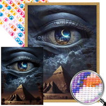 Load image into Gallery viewer, AB Diamond Painting - Full Round - eyes of egypt (40*55CM)
