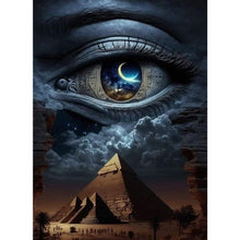 Load image into Gallery viewer, AB Diamond Painting - Full Round - eyes of egypt (40*55CM)

