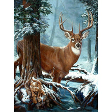 Load image into Gallery viewer, Diamond Painting - Full Round - Elk (30*40CM)
