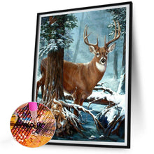 Load image into Gallery viewer, Diamond Painting - Full Round - Elk (30*40CM)
