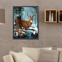 Load image into Gallery viewer, Diamond Painting - Full Round - Elk (30*40CM)

