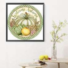 Load image into Gallery viewer, Diamond Painting - Full Round - halloween pumpkin (30*30CM)
