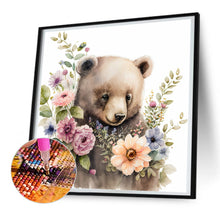 Load image into Gallery viewer, Diamond Painting - Full Round - Garland Brown Bear (30*30CM)
