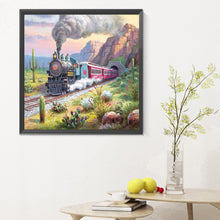 Load image into Gallery viewer, Diamond Painting - Full Round - train (30*30CM)
