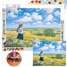 Load image into Gallery viewer, Diamond Painting - Full Square - flower field (40*30CM)
