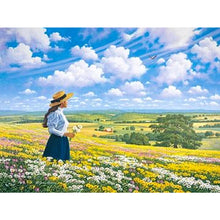 Load image into Gallery viewer, Diamond Painting - Full Square - flower field (40*30CM)
