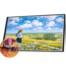Load image into Gallery viewer, Diamond Painting - Full Square - flower field (40*30CM)

