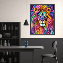 Load image into Gallery viewer, Diamond Painting - Full Square - Colorful lion (40*50CM)
