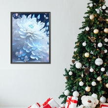 Load image into Gallery viewer, Diamond Painting - Full Round - Snow-colored ice lotus (30*40CM)
