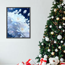 Load image into Gallery viewer, Diamond Painting - Full Round - Snow-colored ice lotus (30*40CM)
