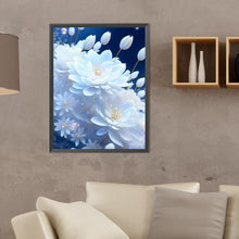 Load image into Gallery viewer, Diamond Painting - Full Round - Snow-colored ice lotus (30*40CM)
