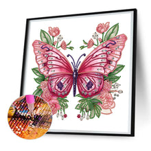 Load image into Gallery viewer, Diamond Painting - Partial Special Shaped - garden butterfly (30*30CM)
