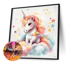 Load image into Gallery viewer, Diamond Painting - Full Round - colorful cloud unicorn (30*30CM)
