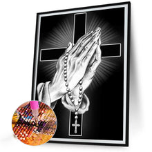Load image into Gallery viewer, Diamond Painting - Full Square - Lord bless you cross (30*40CM)
