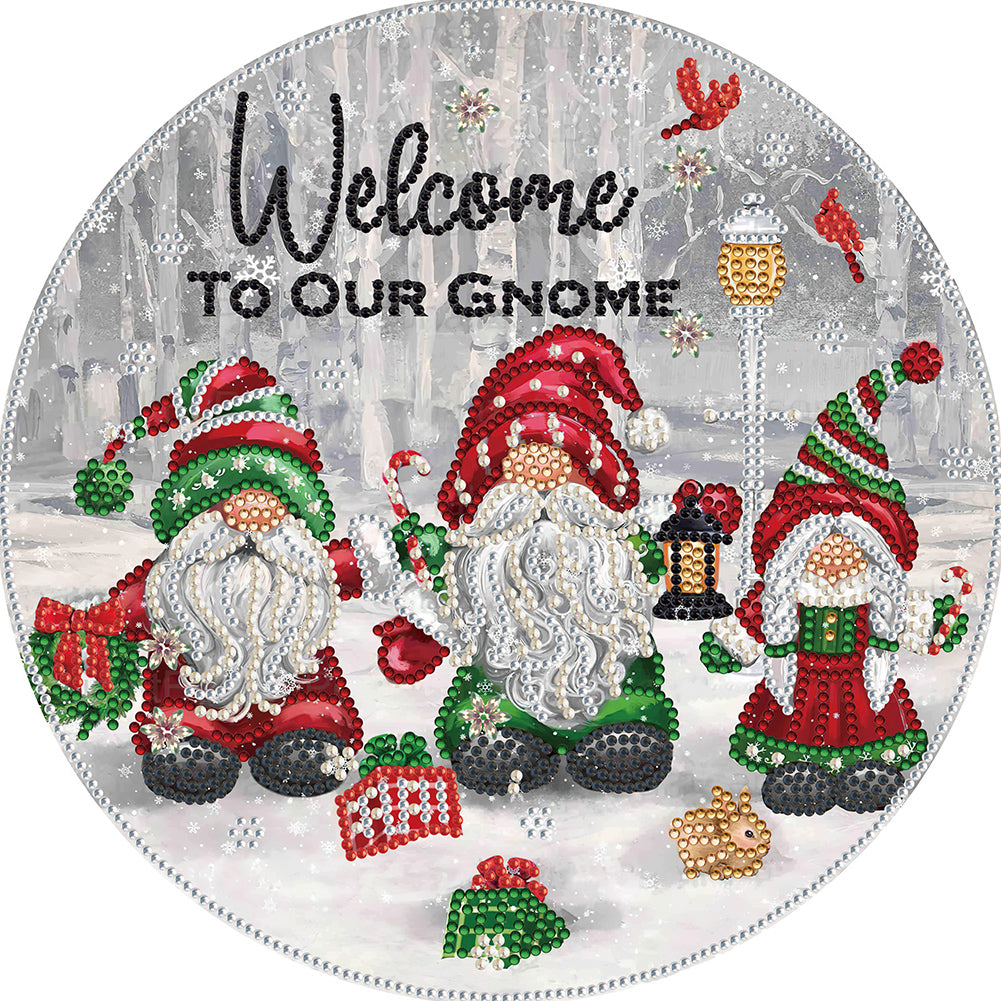 Diamond Painting - Partial Special Shaped - Grandpa Goblin (30*30CM)