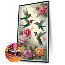 Load image into Gallery viewer, Diamond Painting - Full Round - Birds singing and flowers fragrant (40*70CM)
