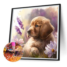 Load image into Gallery viewer, Diamond Painting - Full Round - golden retriever puppy (30*30CM)
