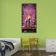 Load image into Gallery viewer, Diamond Painting - Full Round - halloween desk (30*70CM)
