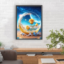 Load image into Gallery viewer, Diamond Painting - Full Round - Yellow rose under the moon (30*40CM)
