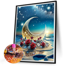 Load image into Gallery viewer, Diamond Painting - Full Round - rose under starry sky (30*40CM)
