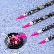 Load image into Gallery viewer, 4PCS Diamond Painting Pen Self Adhesive with Pencil Sharpener (Rose Red)
