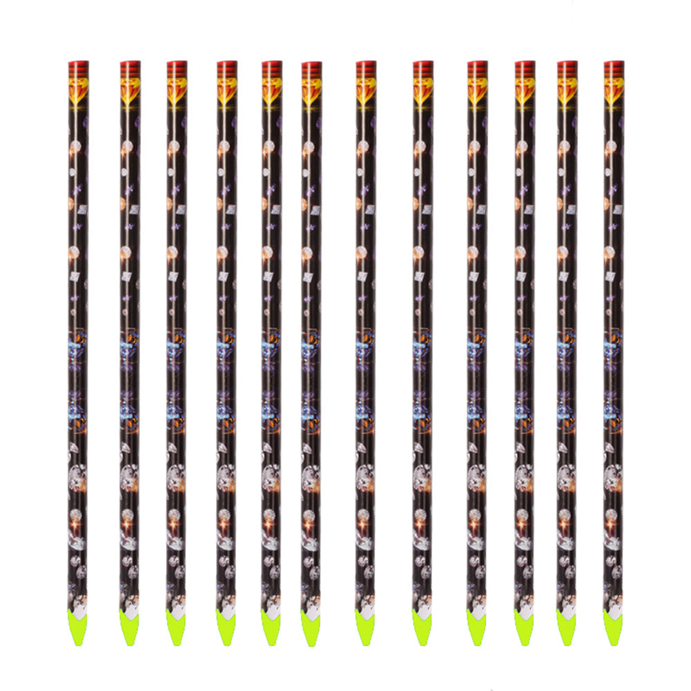 12PCS Diamond Painting Pen Self Adhesive with Pencil Sharpener (Green)