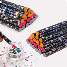 Load image into Gallery viewer, 4/12PCS Crystal Gem Pick Up Tools Self Adhesive Diamond Painting Dotting Wax Pen
